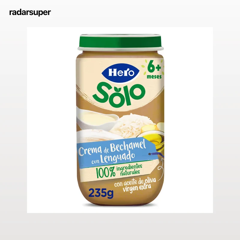 Crema de bechamel con lenguado Hero 235 g