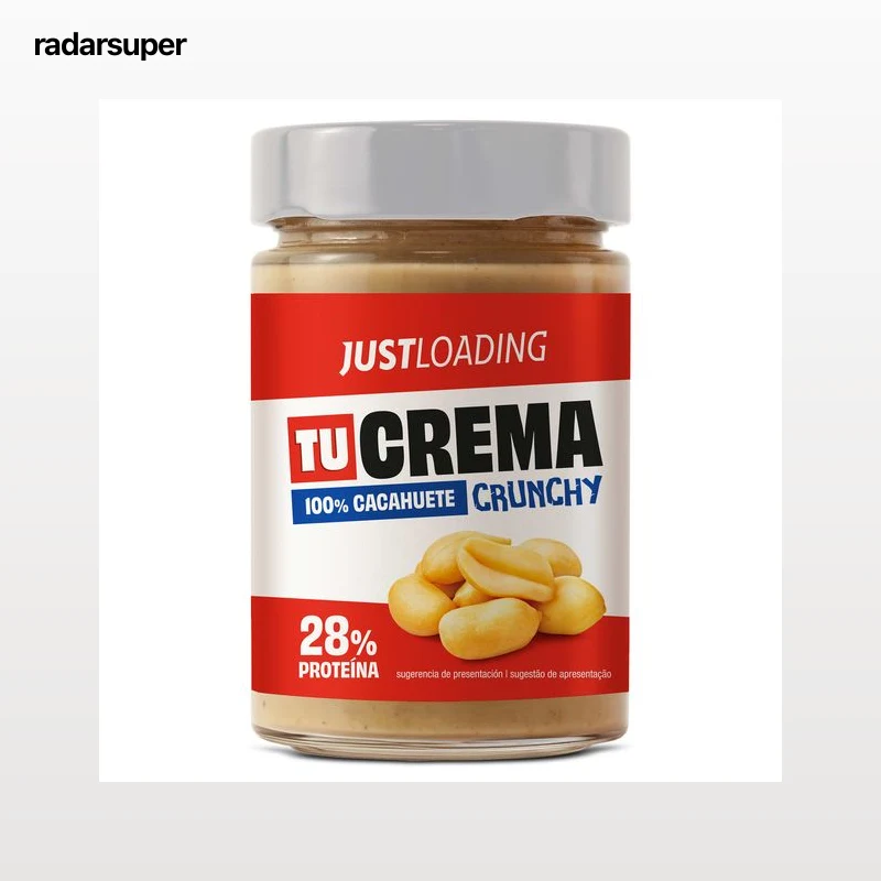 Crema de cacahuete Just loading 475 g