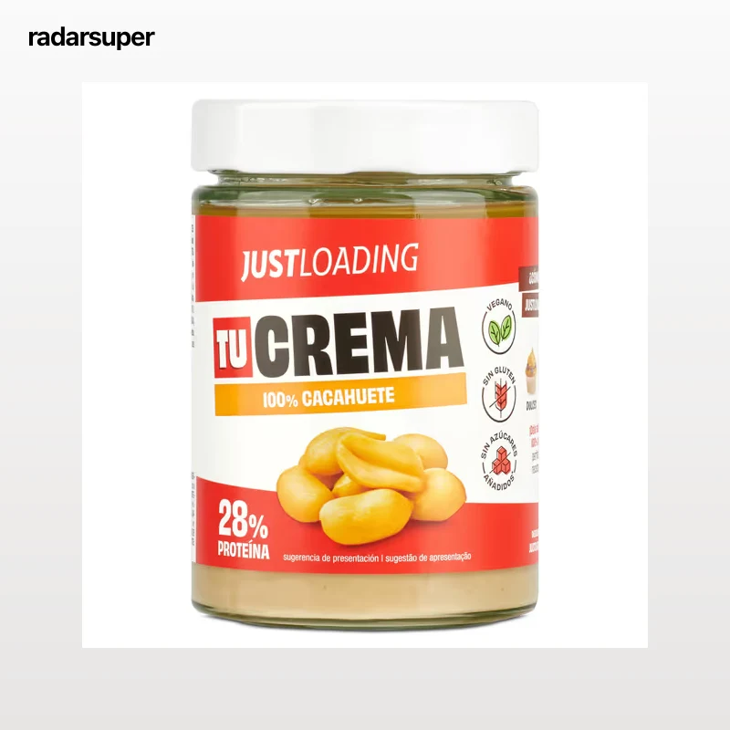Crema de cacahuete Just loading 500 g