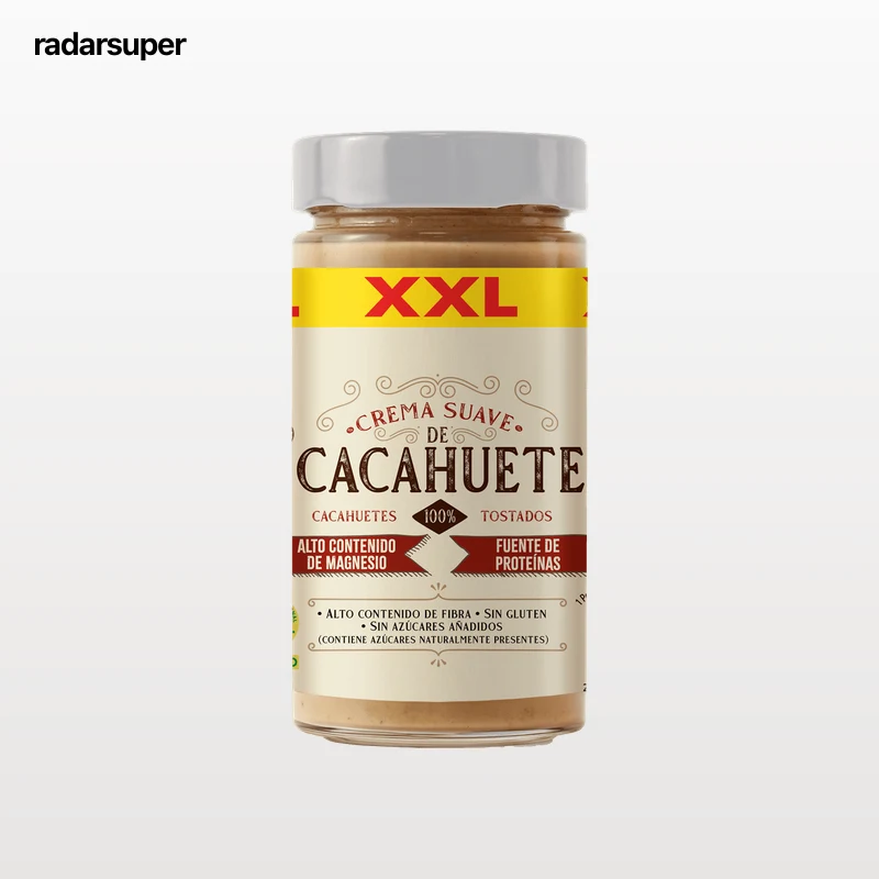 Crema de cacahuete cremosa
