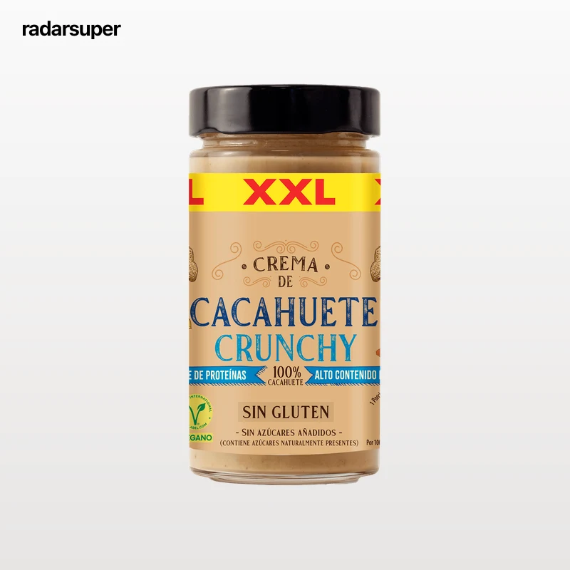 Crema de cacahuete crujiente