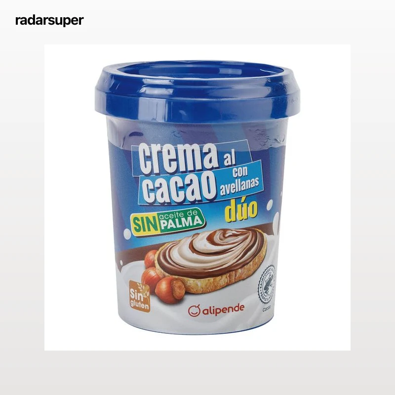 Crema de cacao y avellana dúo Alipende 500g
