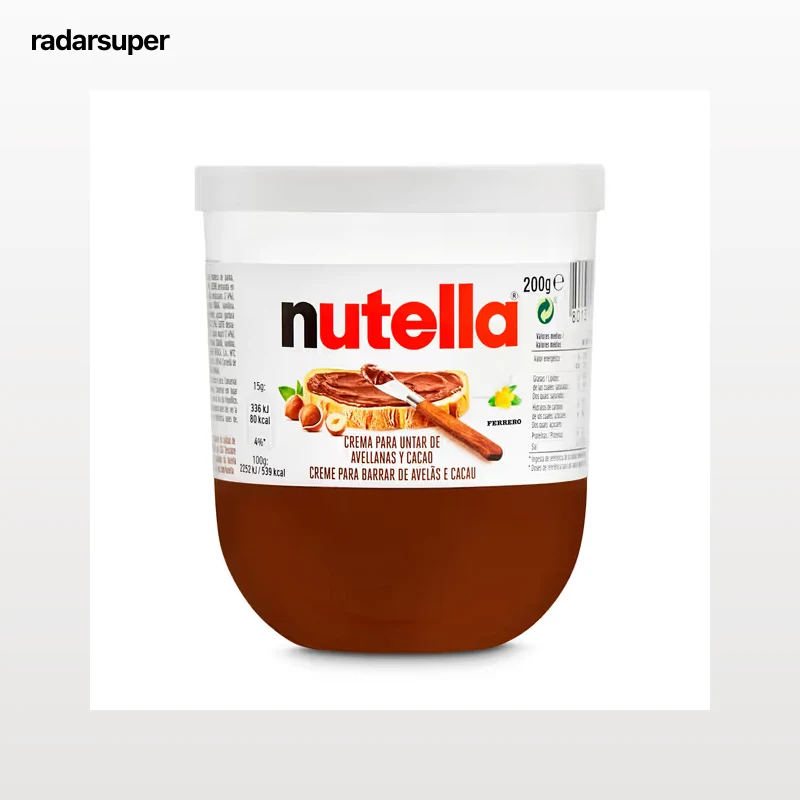 Crema de cacao con avellanas Nutella 200 g