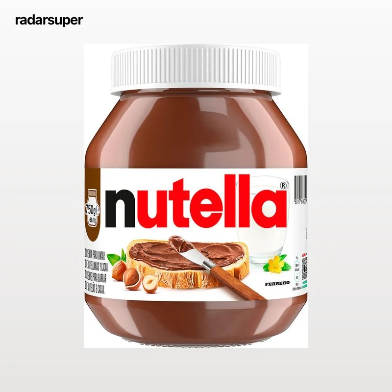 Crema de cacao y avellanas Nutella 750g