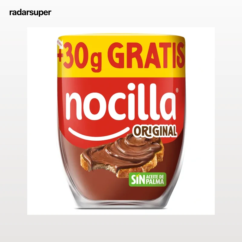 Crema de cacao con avellanas original Nocilla 360 g