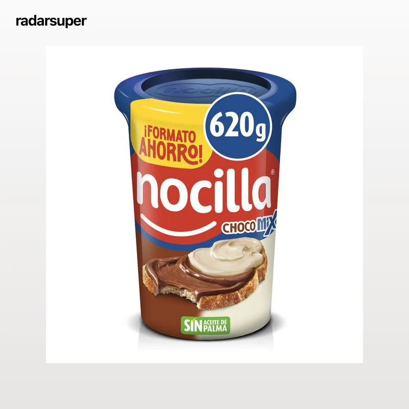Crema de cacao choco-leche Nocilla 620g