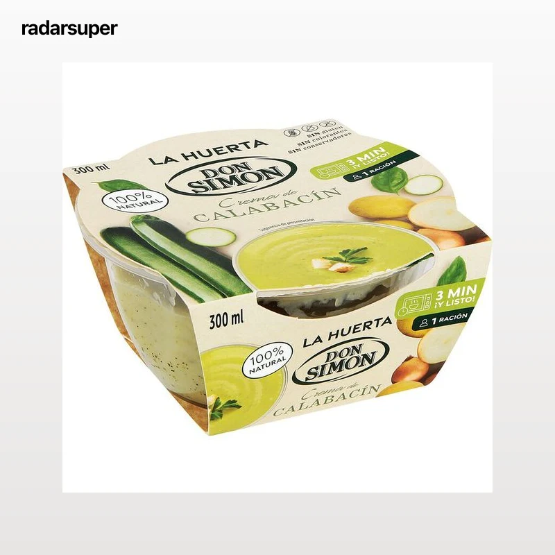 Crema de calabacín La Huerta Don Simon 300ml