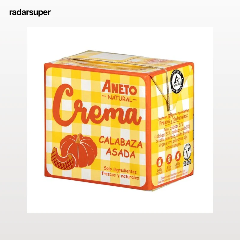 Crema de calabaza asada Aneto 500ml