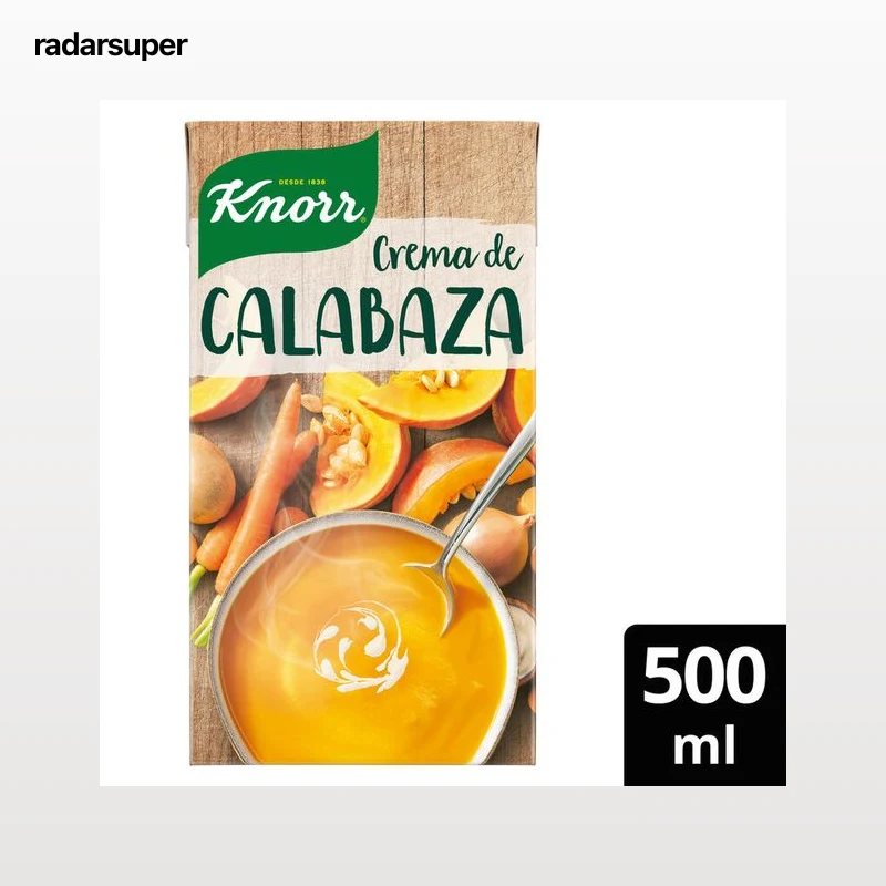 Crema de calabaza Knorr 500ml