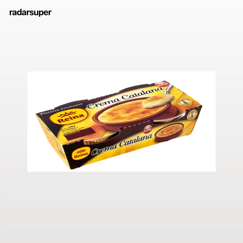 Crema catalana Reina pack 2 sin gluten