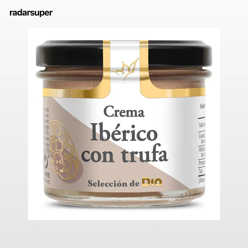Crema de cerdo ibérico con trufa Selección de Dia 110 g