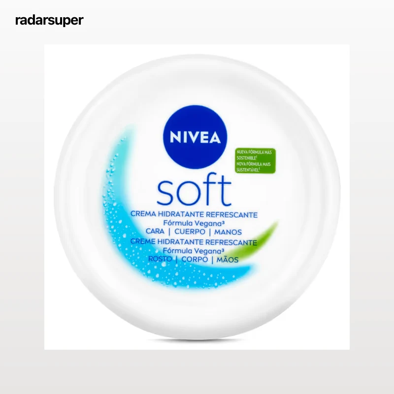 Crema corporal hidratante refrescante soft Nivea 200 ml