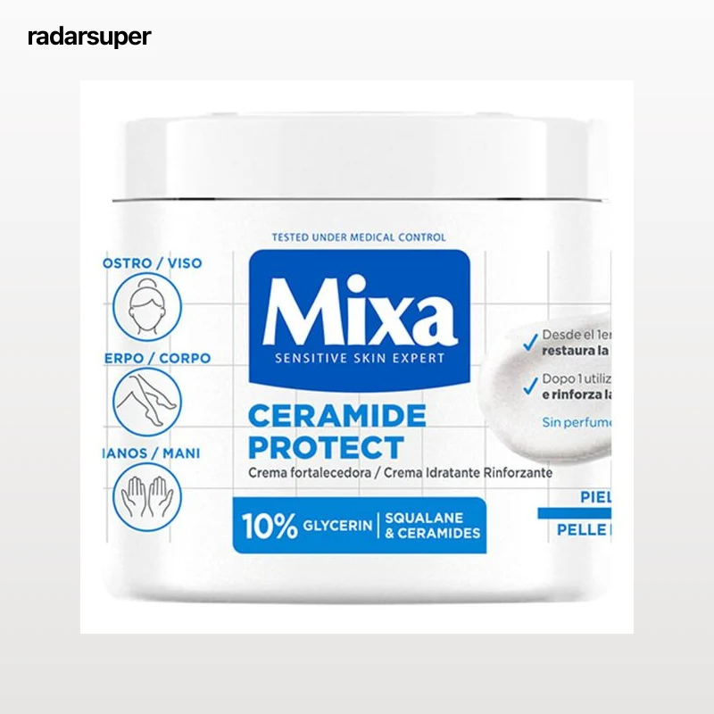 Crema Corporal Mixa 400 ml Ceramide Protect