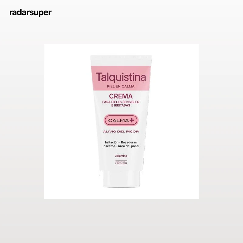 Crema corporal para pieles sensibles e irritadas Calma+ Talquistina 100 ml.