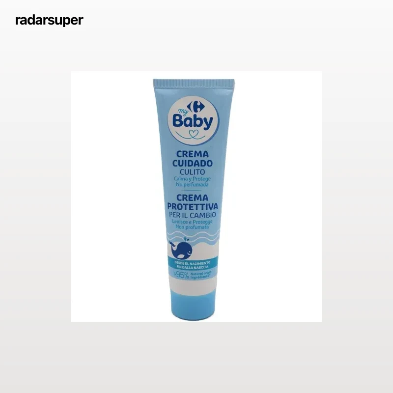 Crema cuidado culito hipoalergénico My Carrefour Baby 100 ml.