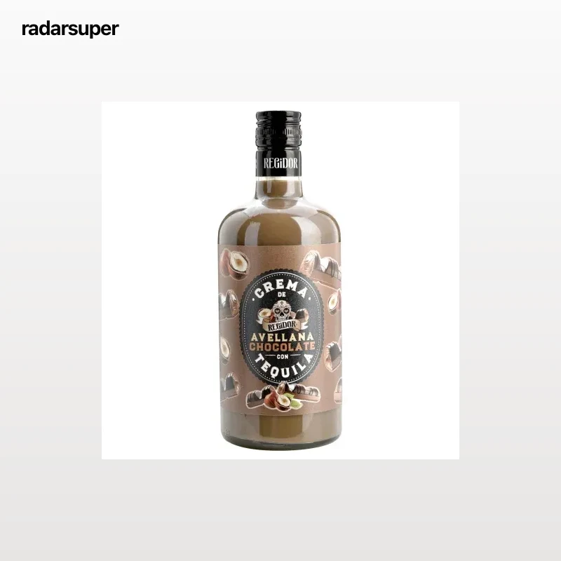 Crema de avellana chocolate con tequila Regidor 70 cl.