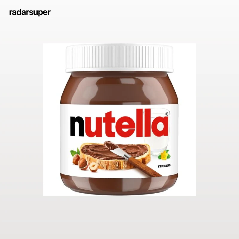 Crema de cacao con avellanas Nutella sin gluten 450 g.