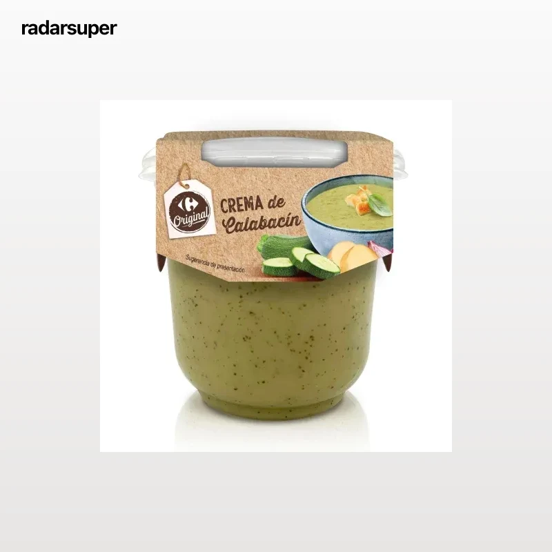 Crema de calabacín Carrefour Original 350 ml.