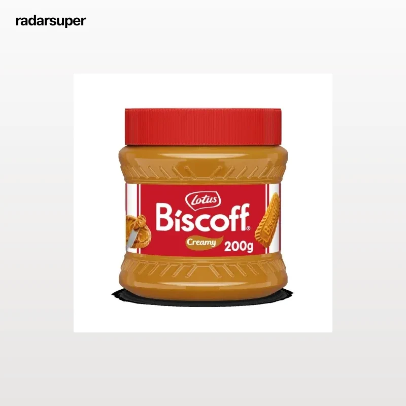 Crema de galleta Lotus Biscoff Creamy 200 g.