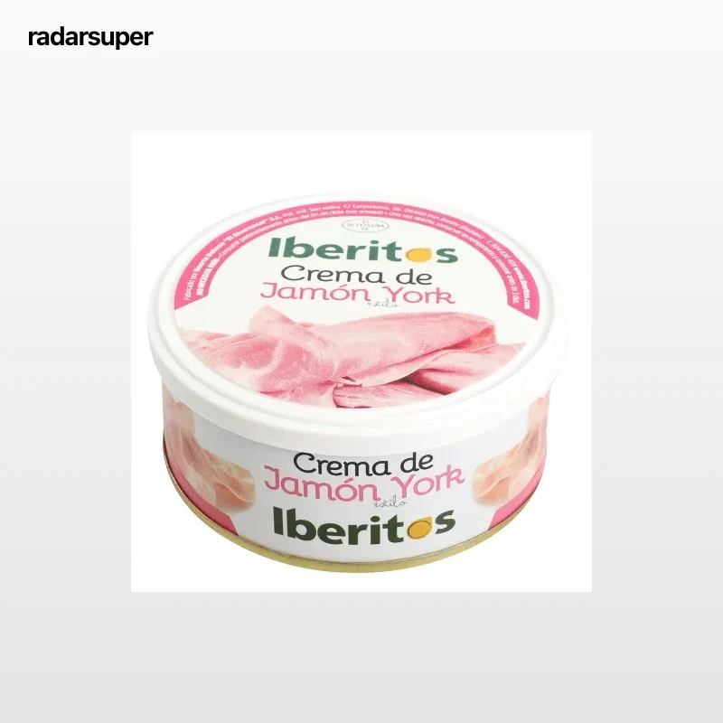 Crema de jamón york Iberitos 250 g.