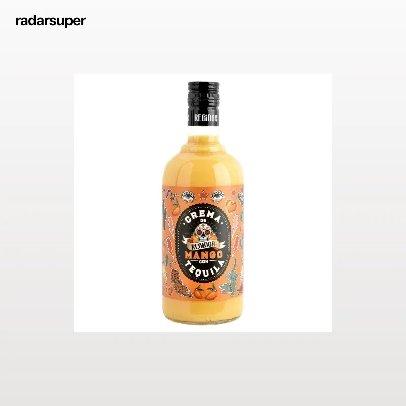 Crema de mango con tequila Regidor botella 70 cl.