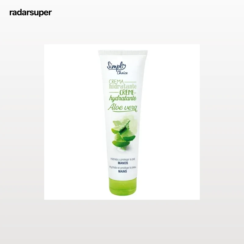 Crema de manos hidratante aloe vera Simpl Choice 150 ml.