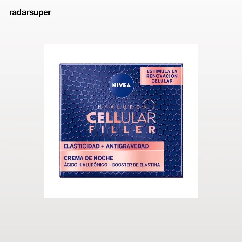 Crema de noche elasticidad+antigravedad Cellular Filler Nivea 50 ml.