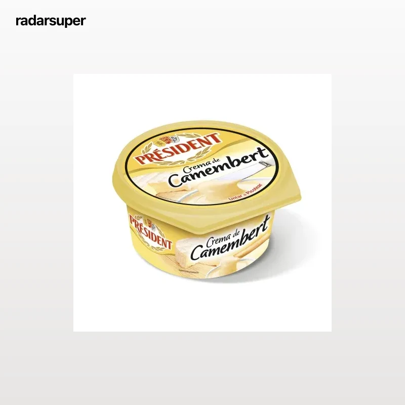 Crema de queso camembert Président 125 g.