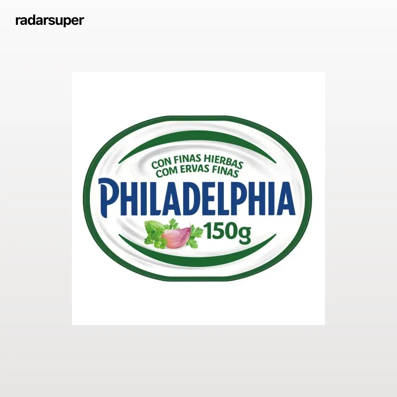 Crema de queso con finas hierbas Philadelphia 150 g.