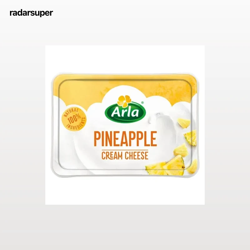 Crema de queso piña Arla 200 g.