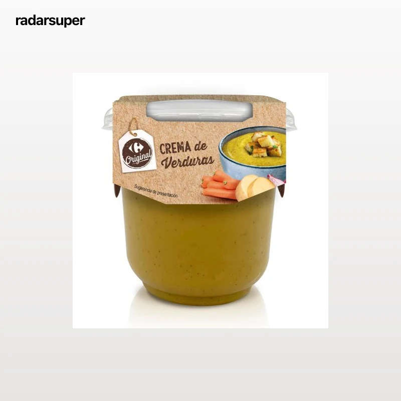Crema de verduras Carrefour Original 350 ml.