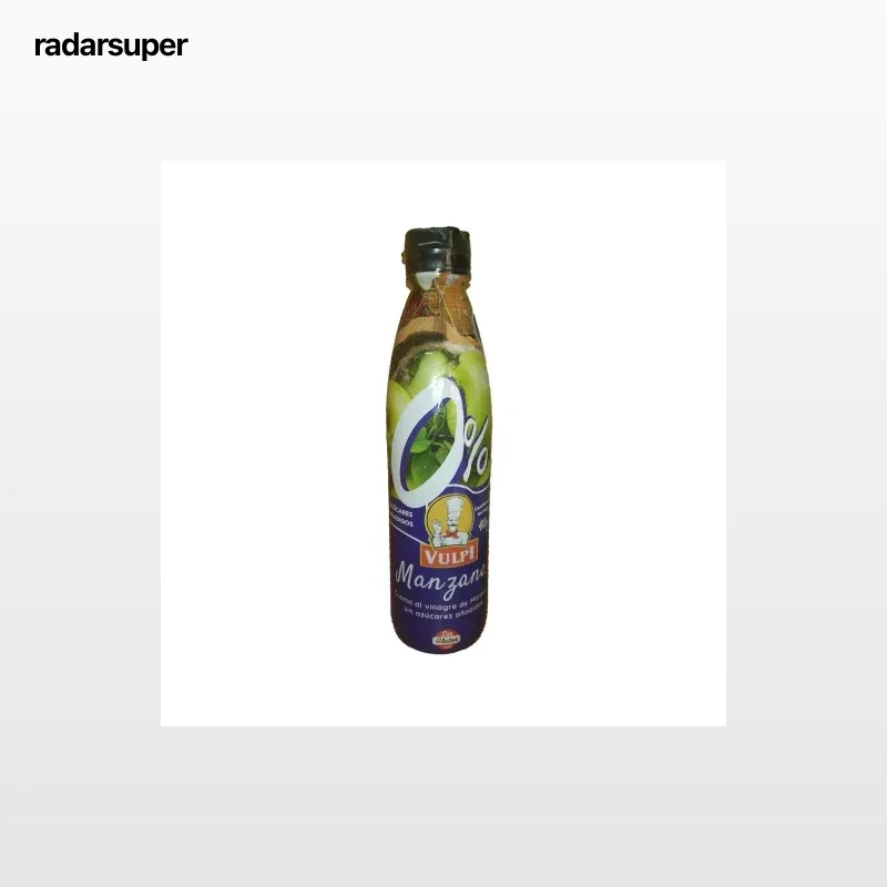 Crema de vinagre de manzana Vulpi sin gluten y sin azúcare añadido 400 gr.