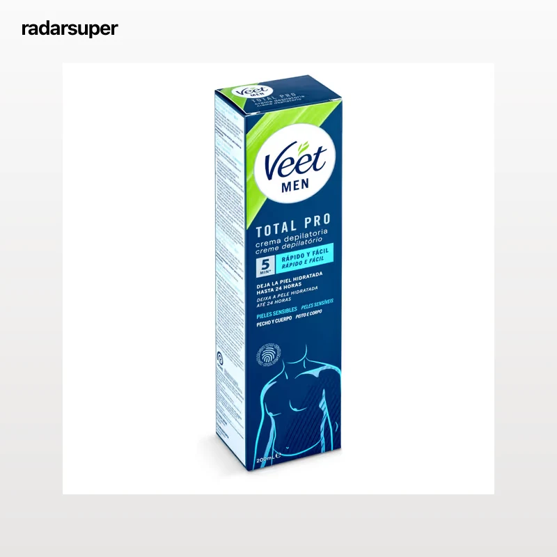 Crema depilatoria Veet men 200 ml