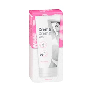 Crema depilatoria mujer para el cuerpo Deliplus piel sensible