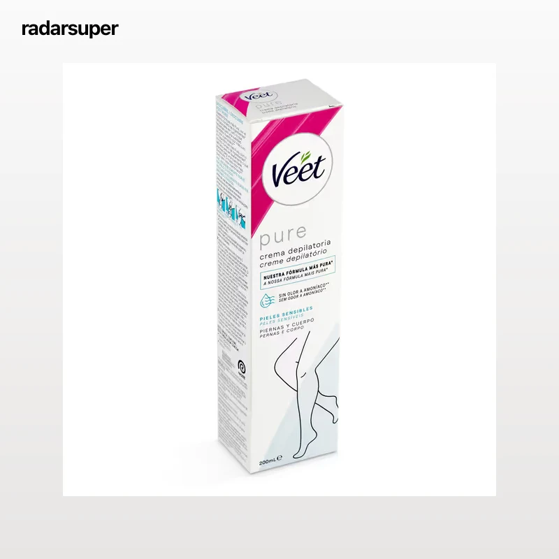 Crema depilatoria piel sensible Veet 200 ml