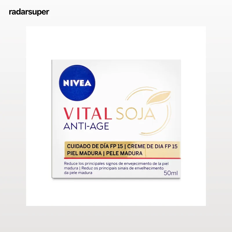 Crema de día antiarrugas con soja Nivea 50 ml
