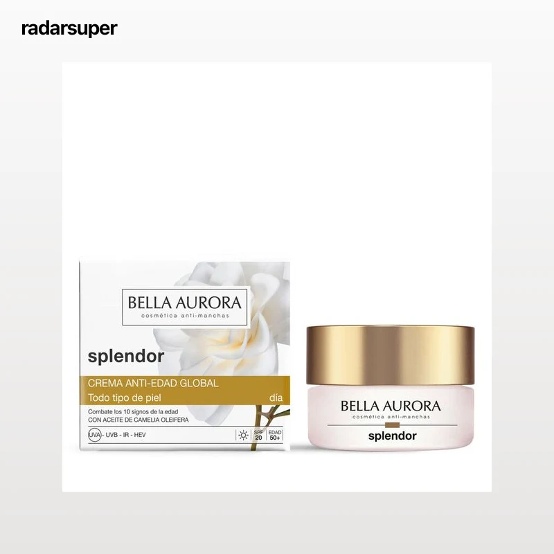 Crema día antiedad global 30ml splender bella aurora