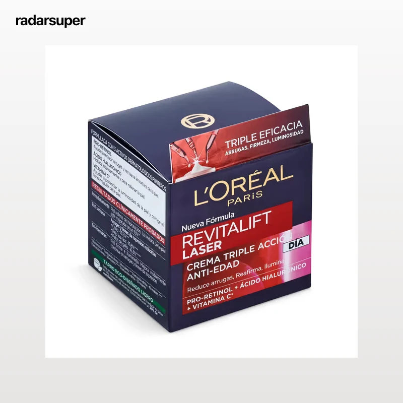 Crema de día antiedad revitalift laser L'Oréal 50 ml