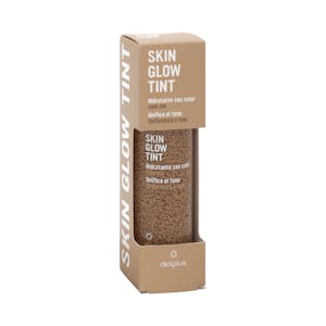 Crema facial hidratante con color Skiny Glow Tint Deliplus con pigmentos encapsulados