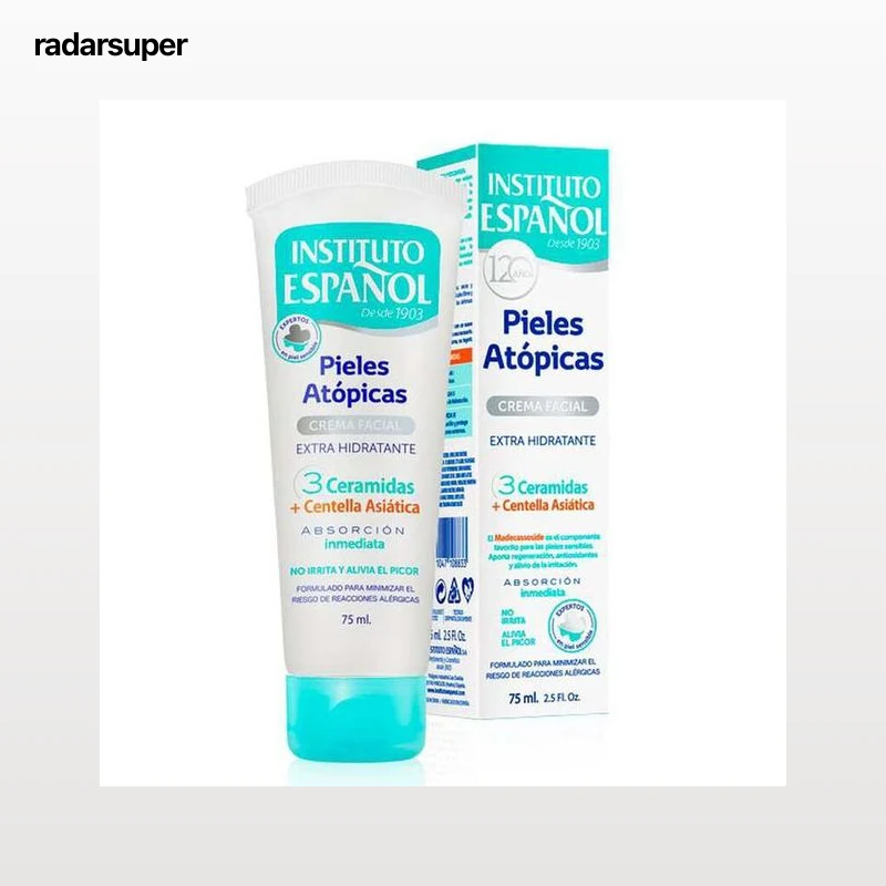 Crema facial Instituto Español 75ml piel atópica extra hidratante