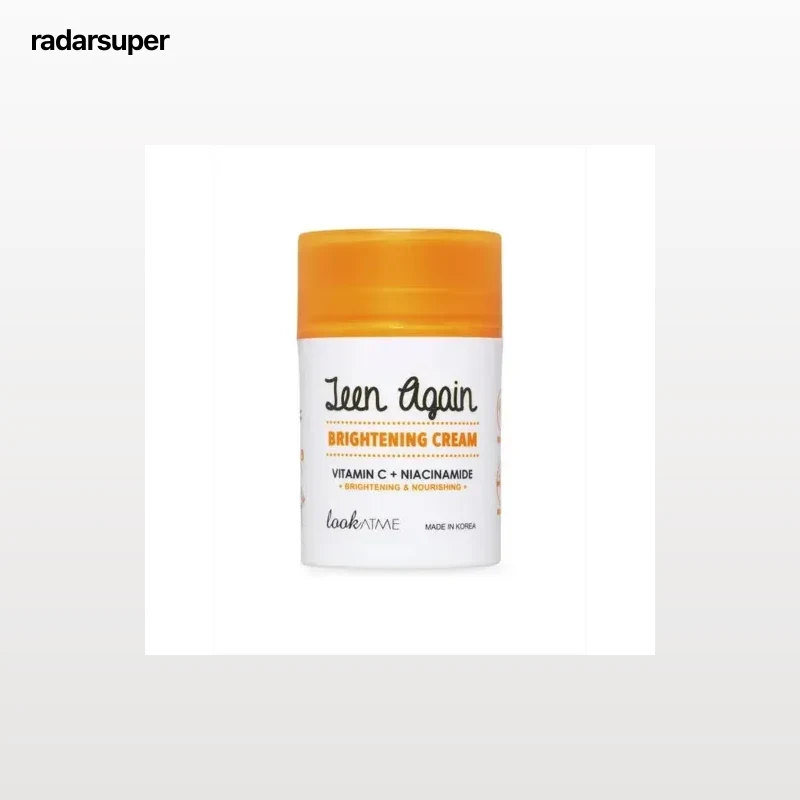 Crema facial vitamina C y niaceramida Teen Againt Look at Me 50 ml.