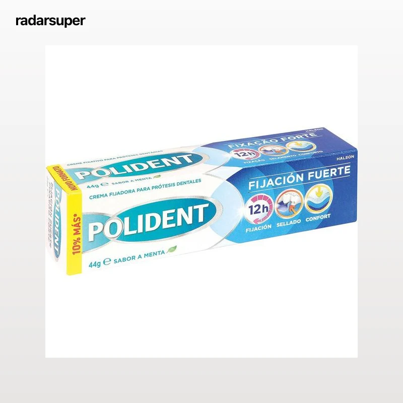 Crema fijadora Polident 44 gr Fuerte Menta