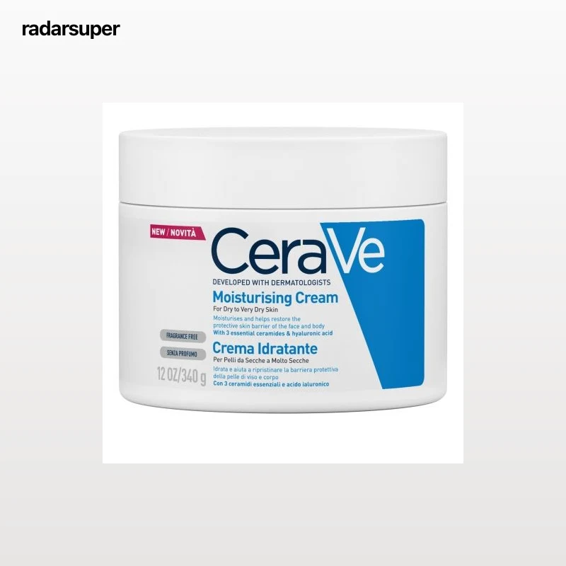 Crema hidratante corporal Cerave 340 g.