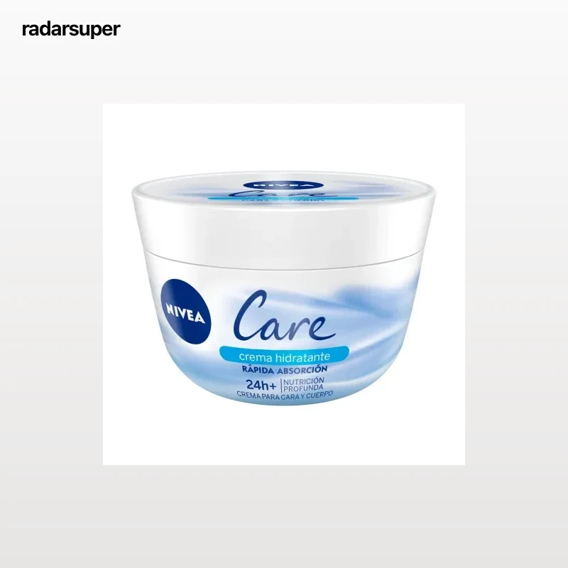 Crema hidratante para cara y cuerpo Care Nivea 400 ml.