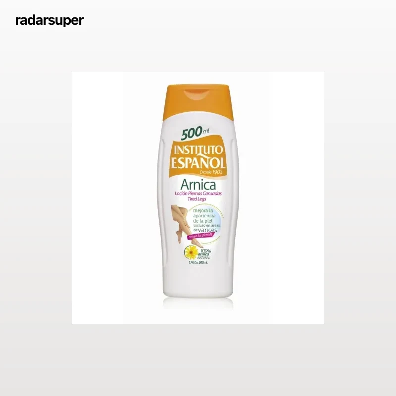 Crema hidratante piernas cansadas Árnica Instituto Español 500 ml.