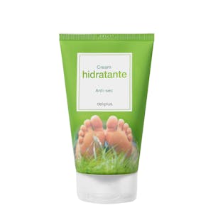 Crema hidratante para pies Deliplus anti-sequedad