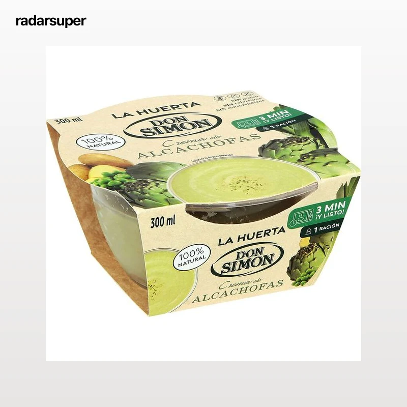 Crema la huerta Don Simon 300 ml alcachofa