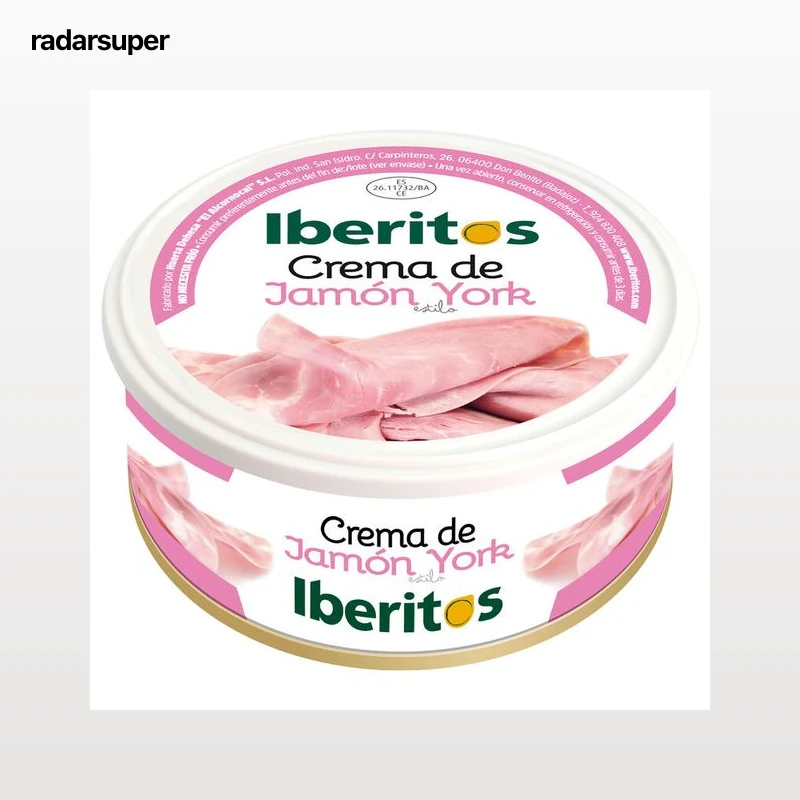 Crema de jamón york Iberitos 250g