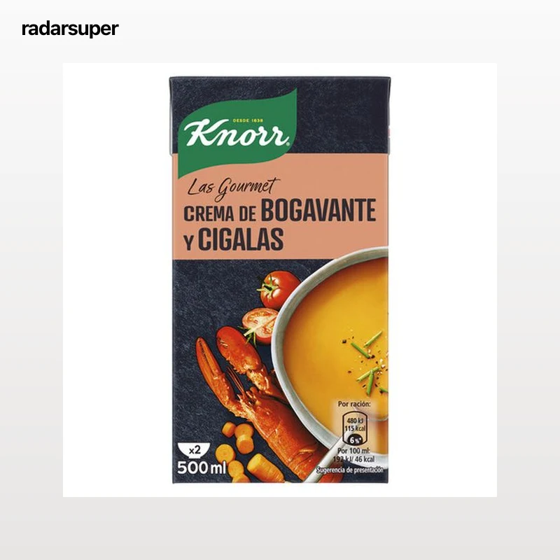 Crema Knorr 500ml bogavante y cigala