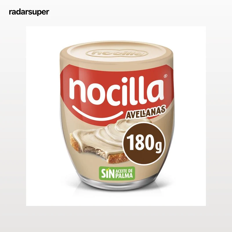 Crema leche/avellana Nocilla 180g